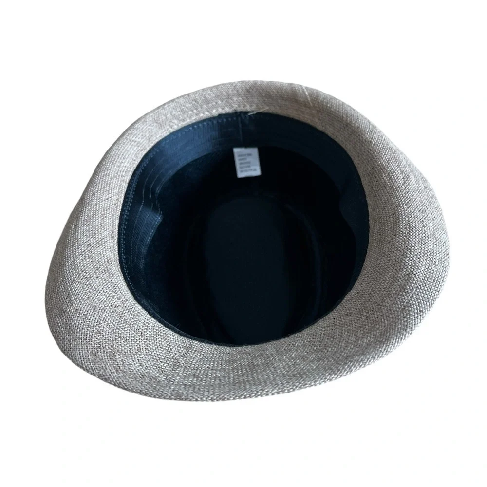 Men's Tan Hat Black Band One Size